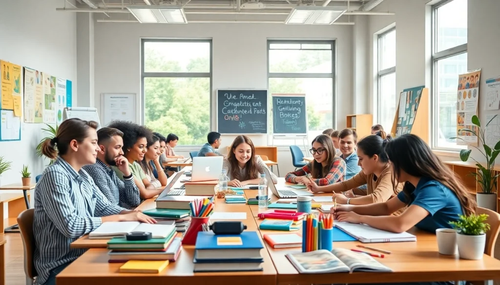 Enhancing Education through collaborative learning in a vibrant classroom