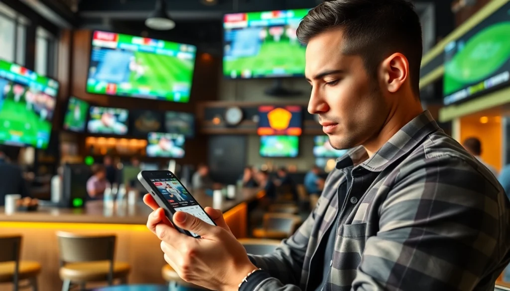 Experience the best sports betting apps in India through a professional bettor's smartphone interaction.