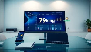 79king betting dashboard on a sleek, secure platform UI