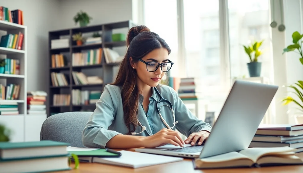 Engaging healthcare professional at https://womens-health-advice.org working on women's health topics.