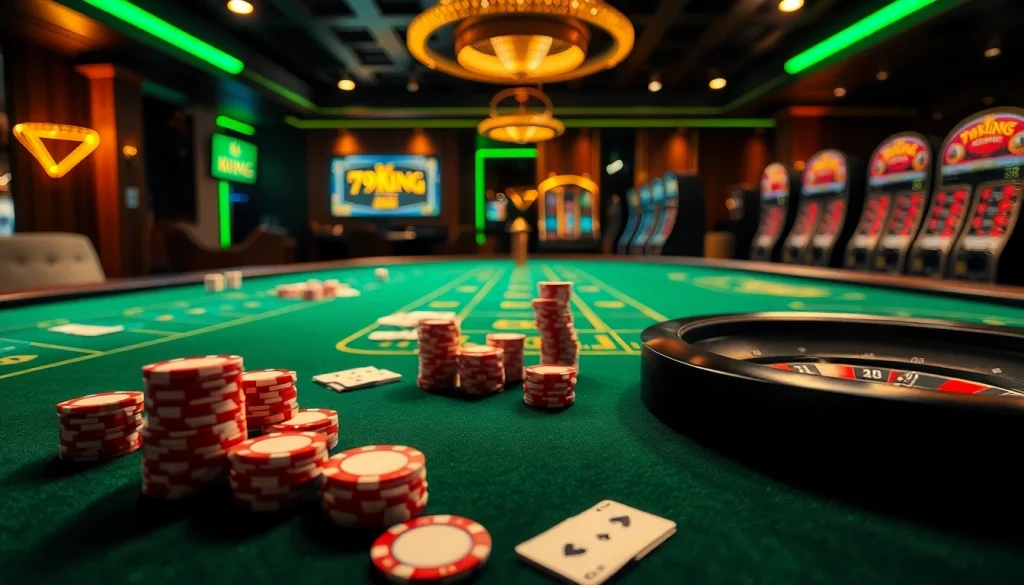 Upplev spännande spel hos 79king med de bästa pokertabellerna, livfulla slots och intensivt roulettema.