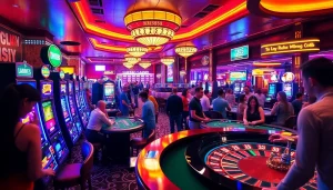 Experience the thrill of winning at mm88 with dynamic casino games featuring poker chips and slot machines.
