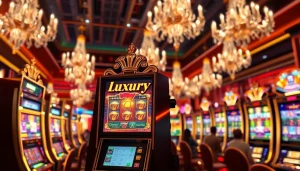 Mainkan luxury777 slot dengan mesin slot mewah di kasino yang glamor.