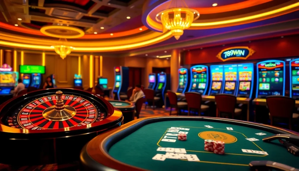 Experience the thrill of gaming at 789win com with vibrant slots and engaging poker tables.