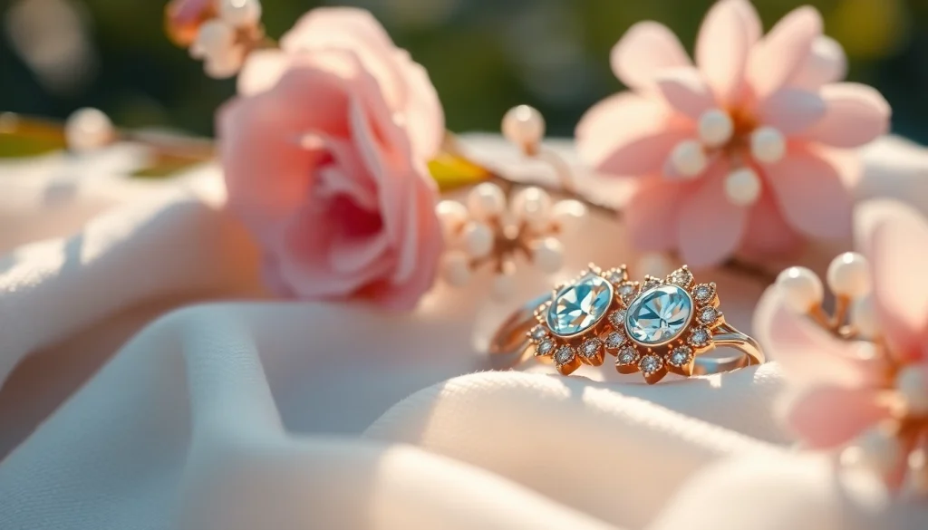 Showcase exquisite jewelry from https://valenciakey.es highlighting its intricate designs and luxurious appeal.