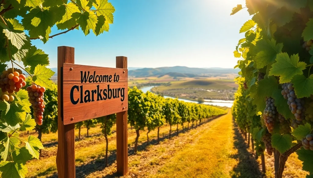 Experience the beauty of Clarksburg CA with lush vineyards and scenic views.