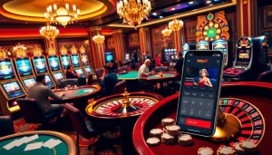 Engaged players at Babu88 casino tables enjoying poker and roulette.