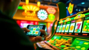 Petani toto memainkan permainan slot dengan penuh semangat dan kegembiraan.