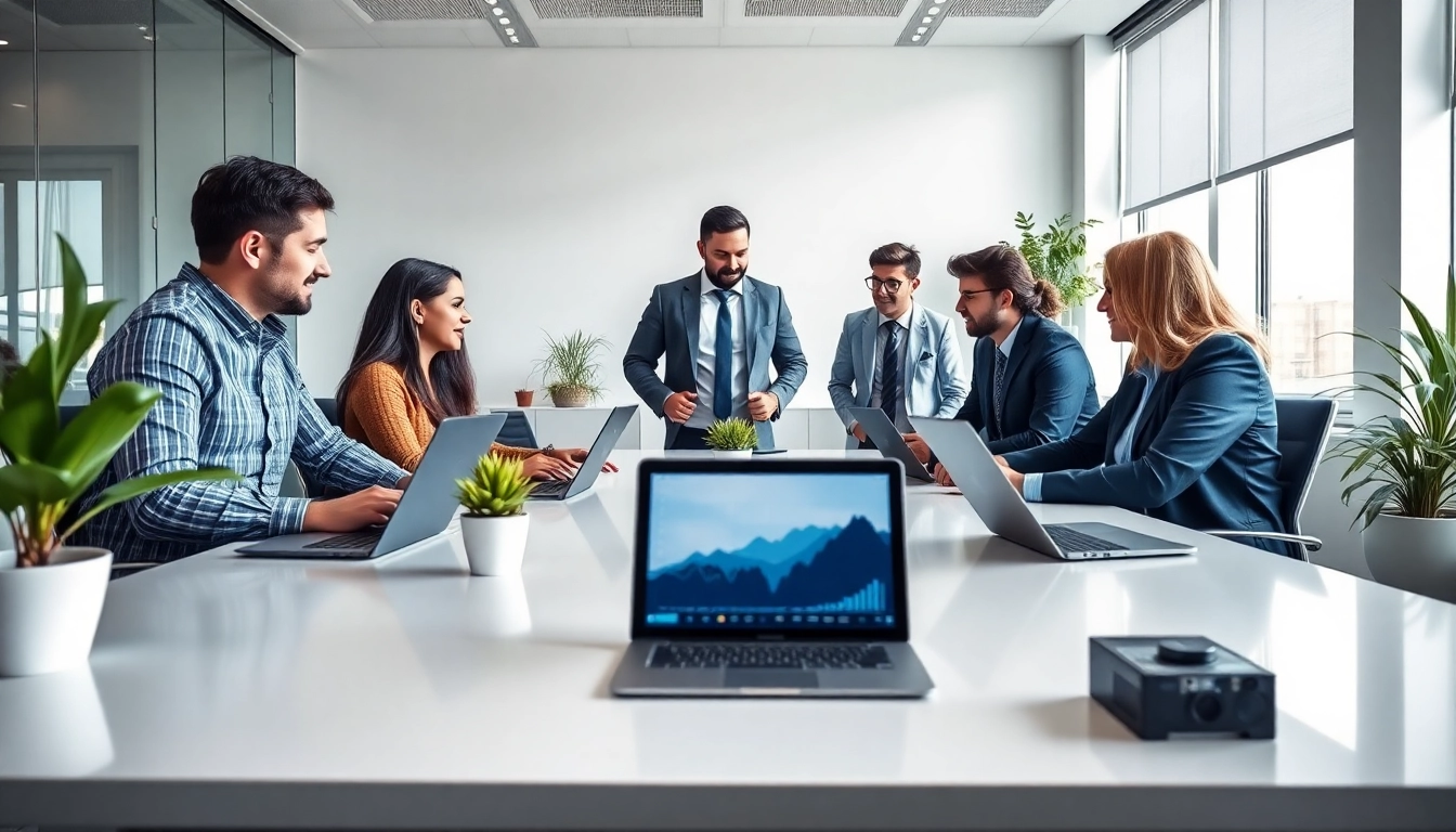 Expert team collaborating on Smsf strategies in a modern office.