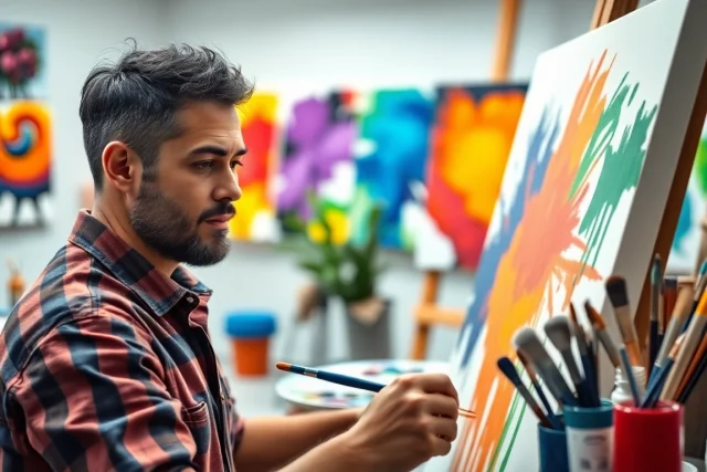 Mastering Acrylics: Techniques, Tips, and Tools at https://acrylicpedia.com