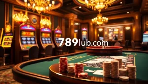 Experience thrilling online gameplay at 789club com with vibrant slot machines and live poker action.