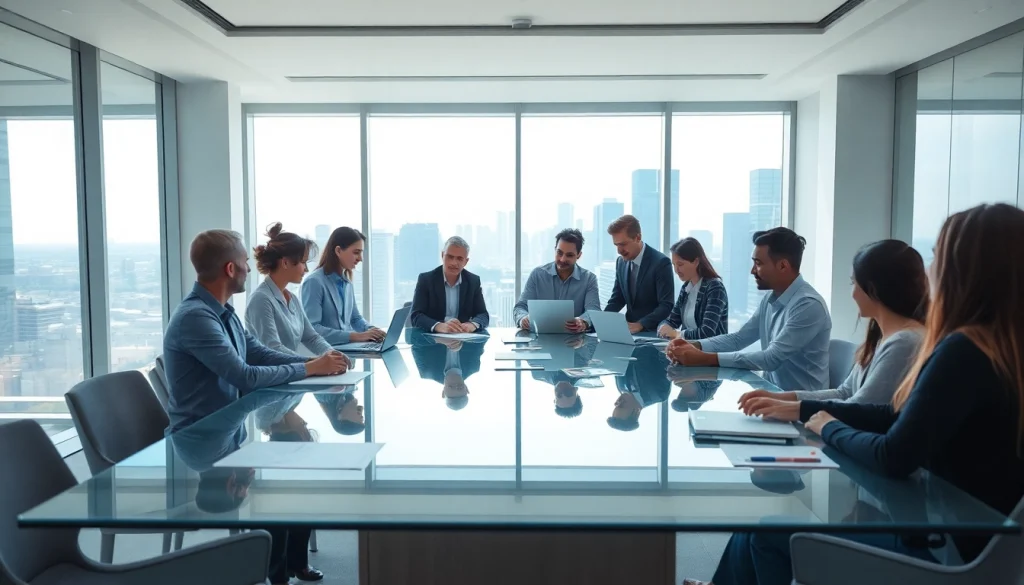 Sýna hvernig https://transparency.is stuðlar að gegnsæi í stjórnsýslu með fólki við gegnsæjan borð.