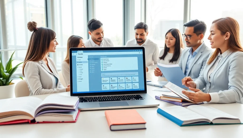 Youdao翻译 software interface in a vibrant modern workspace with language materials.