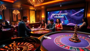 Start your journey with Phlaro at an exhilarating casino filled with excitement and winning opportunities.