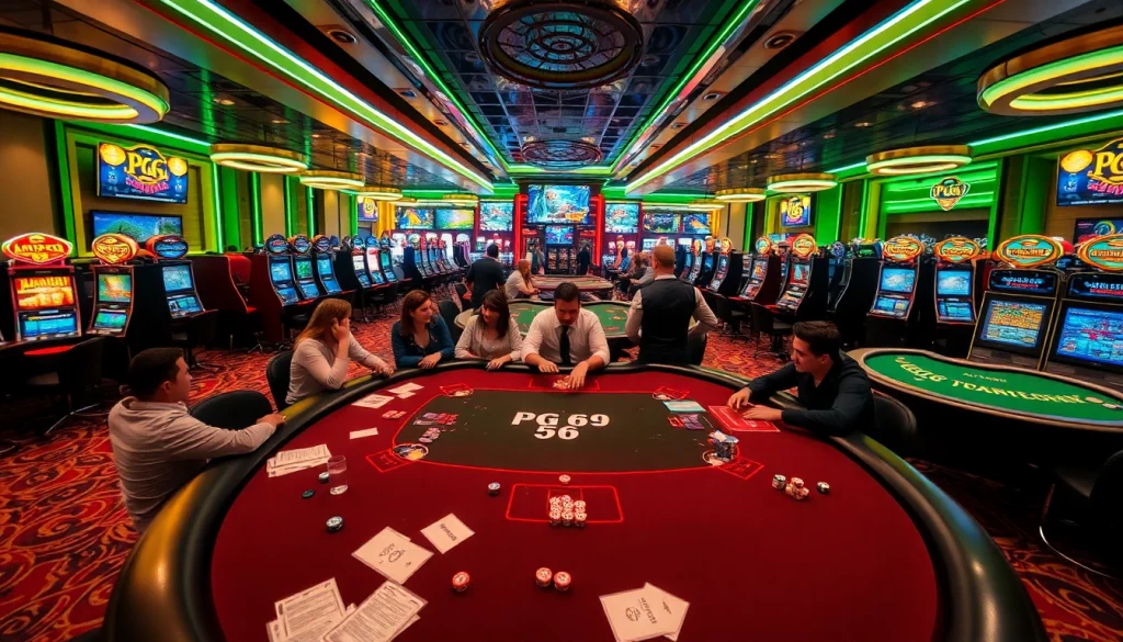 Experience thrilling gameplay at PG 66 with exciting casino tables and vibrant action.