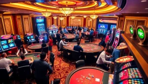 KJC enhances the gambling experience with vibrant tables, thrilling games, and engaging players.