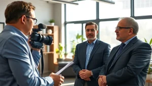 تغطية إعلامية حصرية على Emiratenewsday.com لمقابلة مسؤول حكومي في مكتب حديث