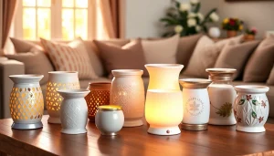Explore high-quality wax warmers from https://www.scentswarmers.com in a cozy home setting.