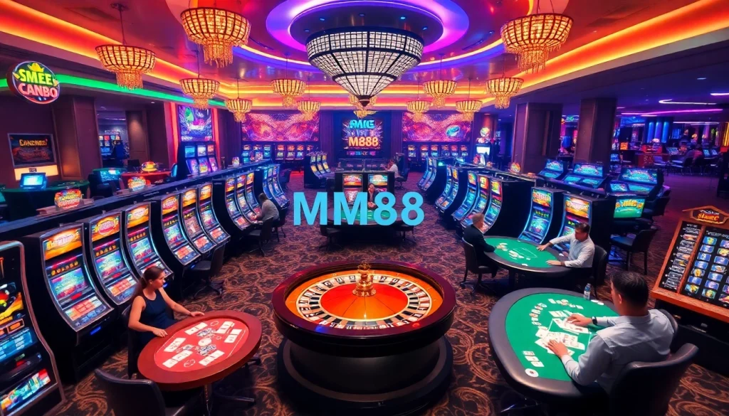 Experience the thrill of gambling at MM88, featuring exciting slots and engaging poker tables.