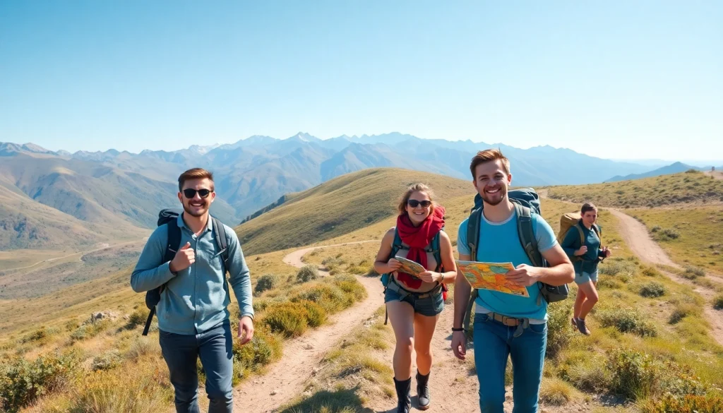 Adventure seekers exploring nature at https://fernweh-abenteuer.de with vibrant landscapes and outdoor activities.