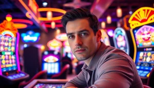 Petani toto bermain dengan penuh konsentrasi di meja permainan digital yang glamor.