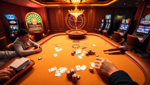 Experience the thrill of Baccarat at Nhà Cái XX88 with vibrant tables and exciting cards.