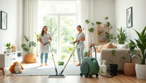 Eco Clean Ellie's provides professional house cleaning services in a bright, eco-friendly environment.