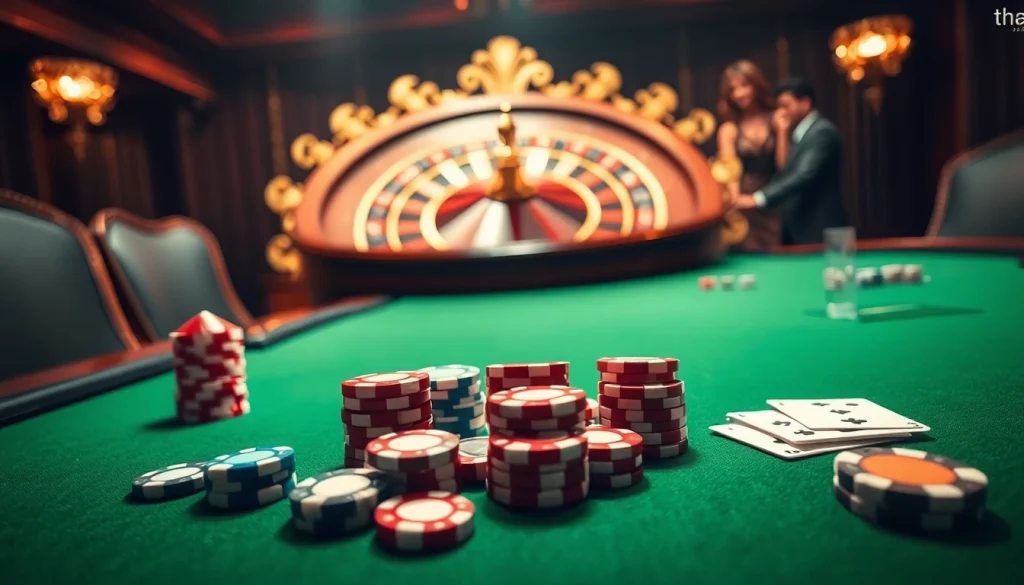 Experience thrilling gaming at https://thabet77.sa.com/ with captivating dealer interaction and luxurious casino elements.