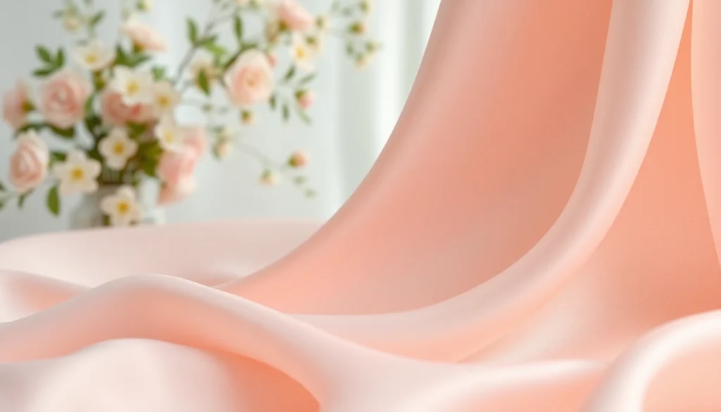 Verken de glanzende satijn textuur in een stijlvolle presentatie.