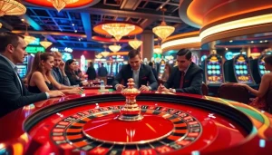 Engaging casino gaming experience at https://casinodeets.com focusing on roulette and player excitement.