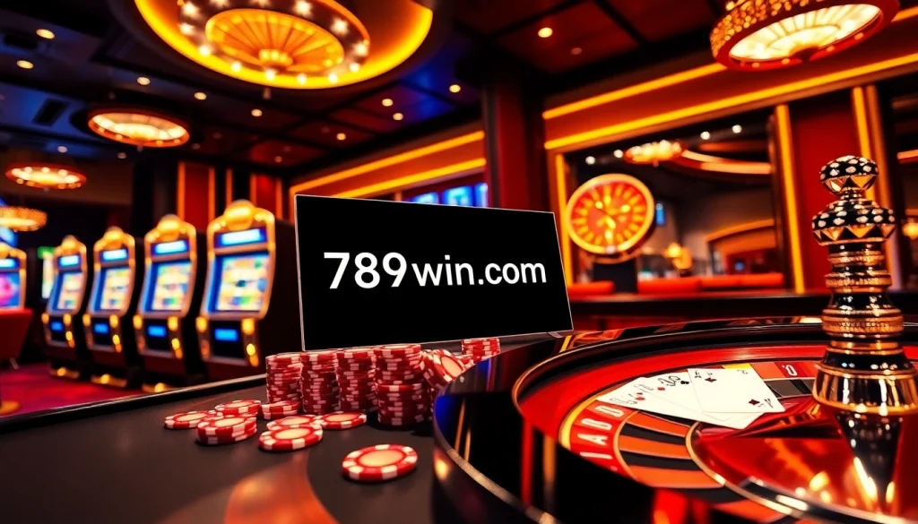 Enjoy thrilling gameplay at 789win com with vibrant slot machines and poker games.