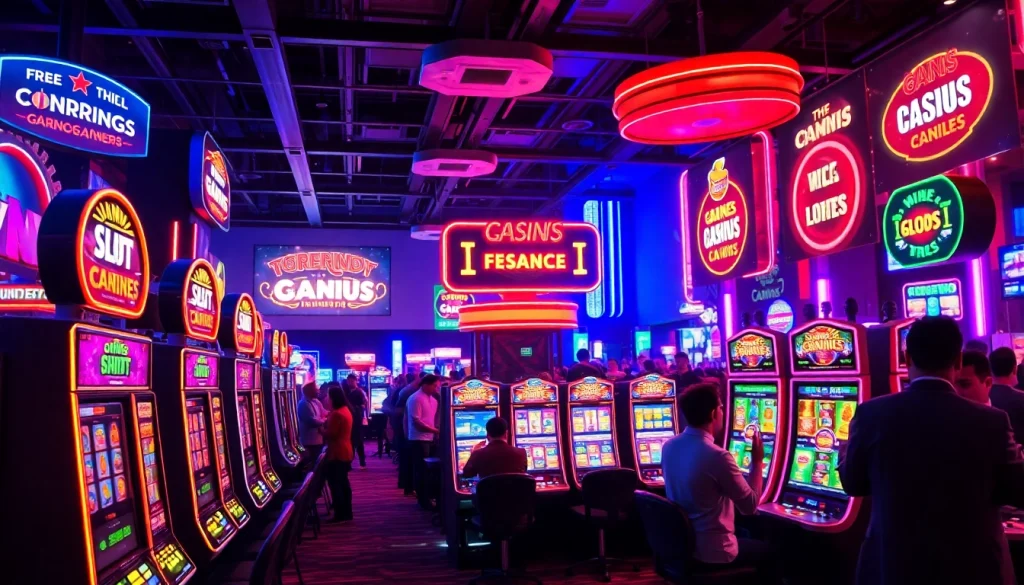 Menampilkan petanitoto dalam suasana permainan kasino yang ceria dan penuh warna.