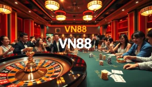 Experience the thrill of gambling at VN88's exciting casino atmosphere.