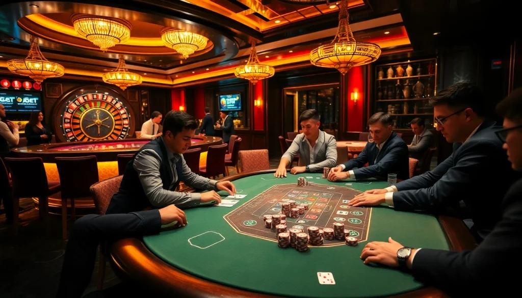 Experience excitement with 67bet Download as players engage in thrilling casino games.