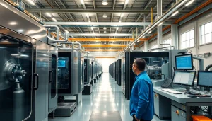 diecasting malaysia: Modern aluminum diecasting facility highlighting precision manufacturing and skilled technicians.