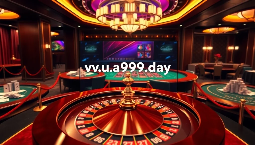 Experience thrilling gambling action at https://vua99.day/ with dynamic casino elements like cards and roulette.