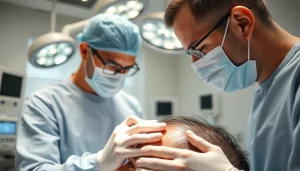 Witness a hair transplant london procedure demonstrating expert care and advanced techniques.