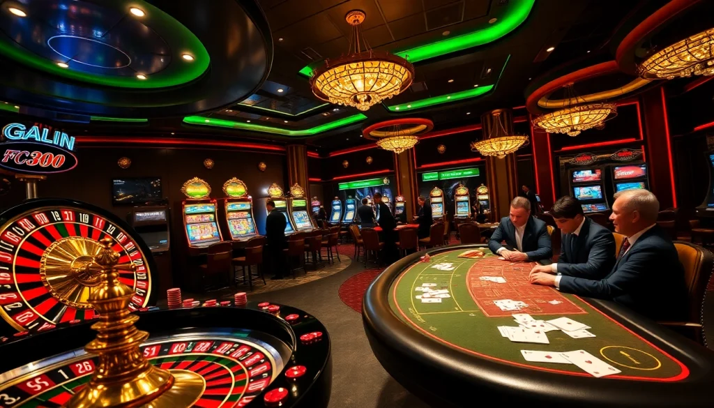 Experience thrilling gameplay at https://fc88.de.com/ featuring a luxurious casino atmosphere with poker, slots, and roulette.