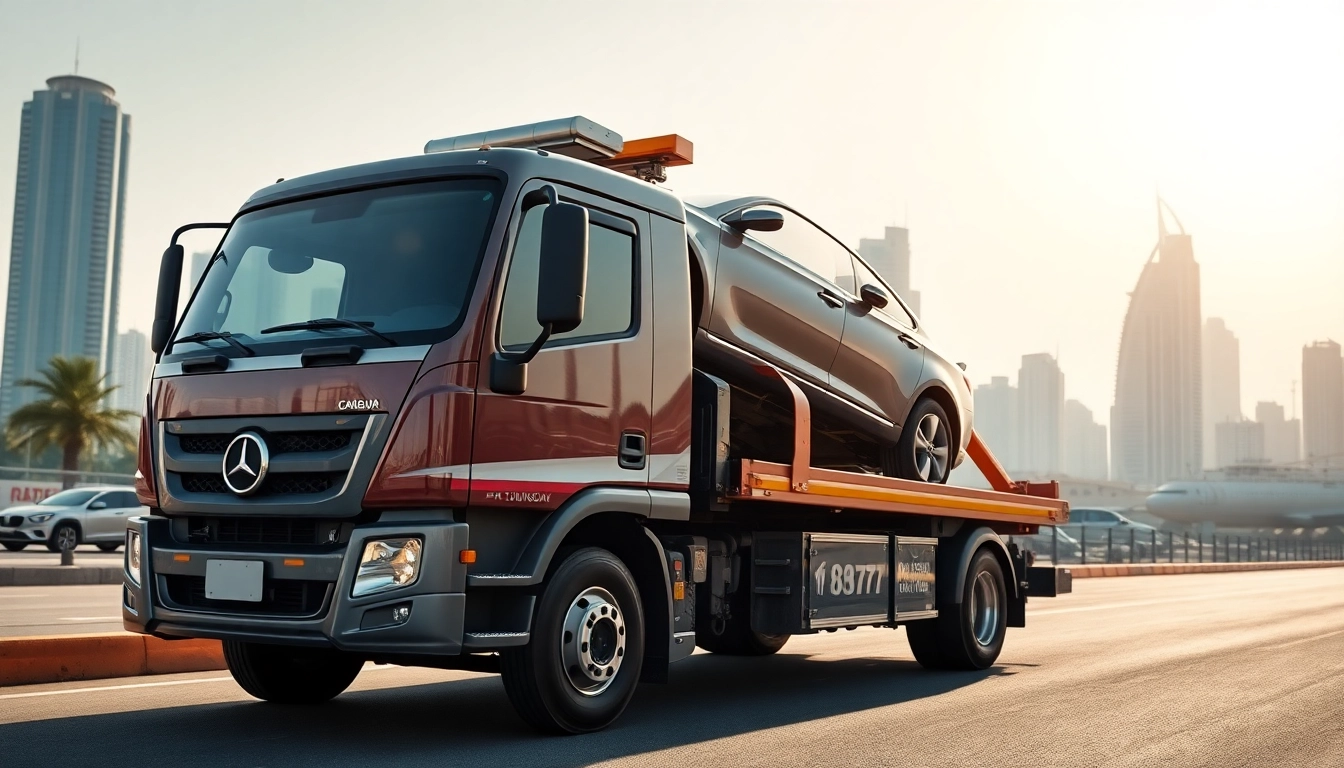 Expert Roadside Assistance from https://trtrecoveryuae.com for Safe Navigation in Dubai