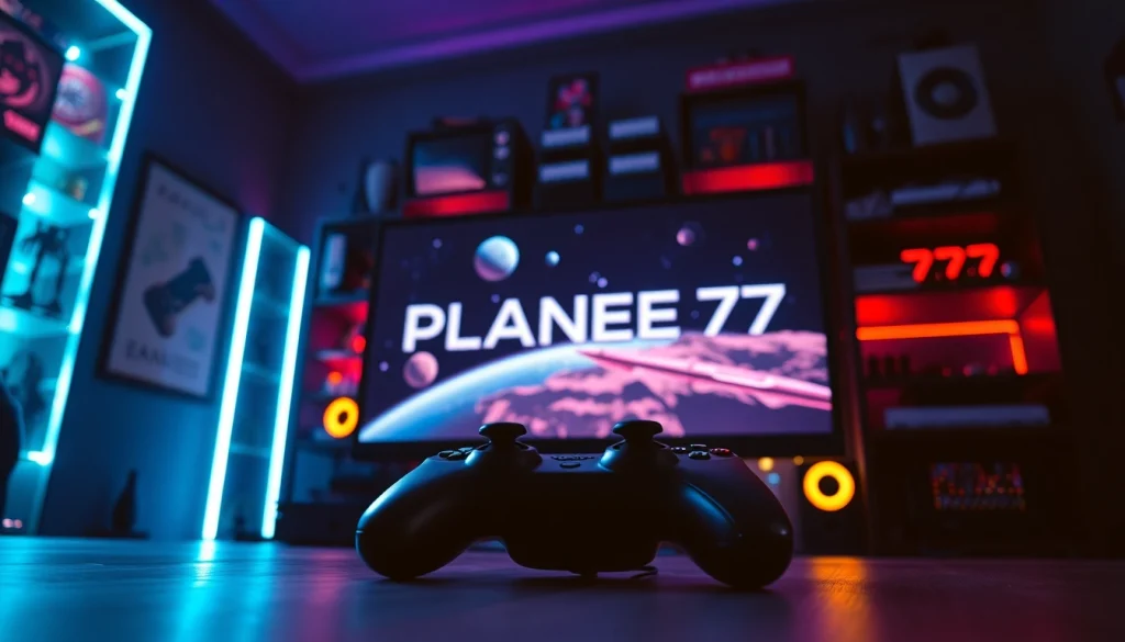 Rasakan fitur menarik dari permainan PLANET77 game yang mendebarkan dalam lingkungan gaming modern.