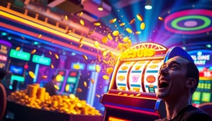 Menangkan besar dengan petanitoto di slot mesin yang penuh koin emas.