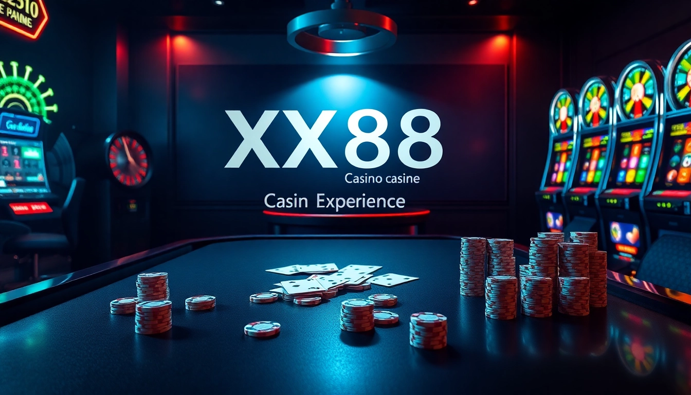 Experience the thrill of winning at XX88 Casino with vibrant games and luxury ambiance.