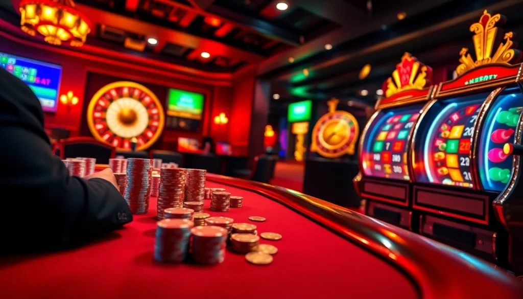 Experience thrilling gaming at https://xx88.ai/ with luxurious casino visuals featuring roulette, poker, and slots.