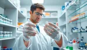 Investigating lab grade peptides for research in a modern laboratory setting.