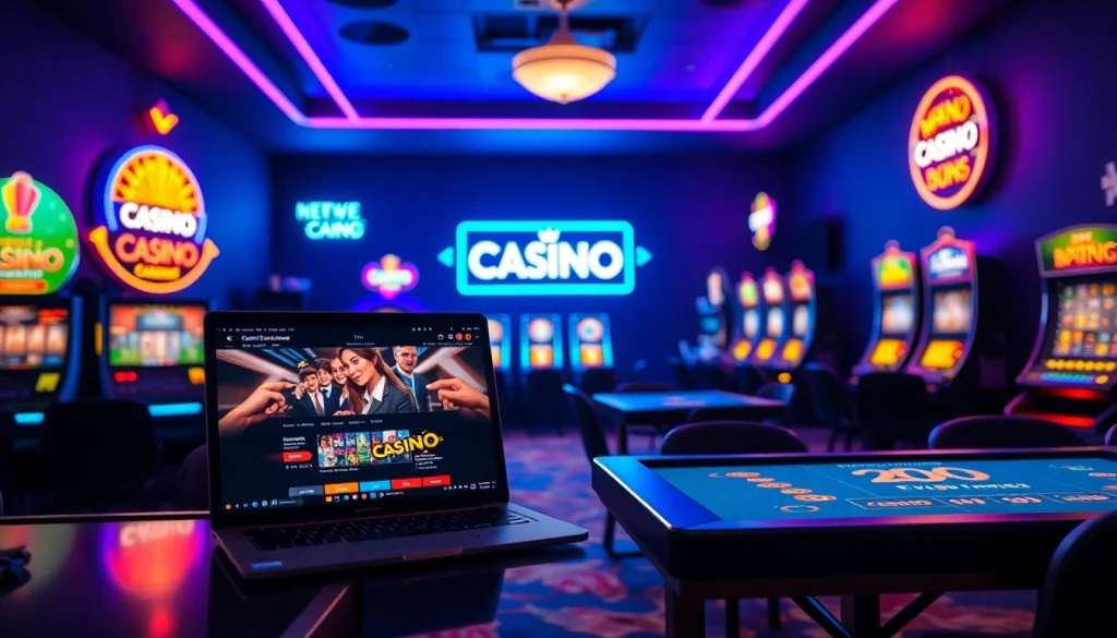 Discover the best online casinos South Carolina featuring vibrant gaming setups and engaging atmosphere.