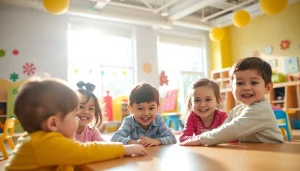 Engaging children at https://juniorsjunction.com involved in joyful playtime activities.