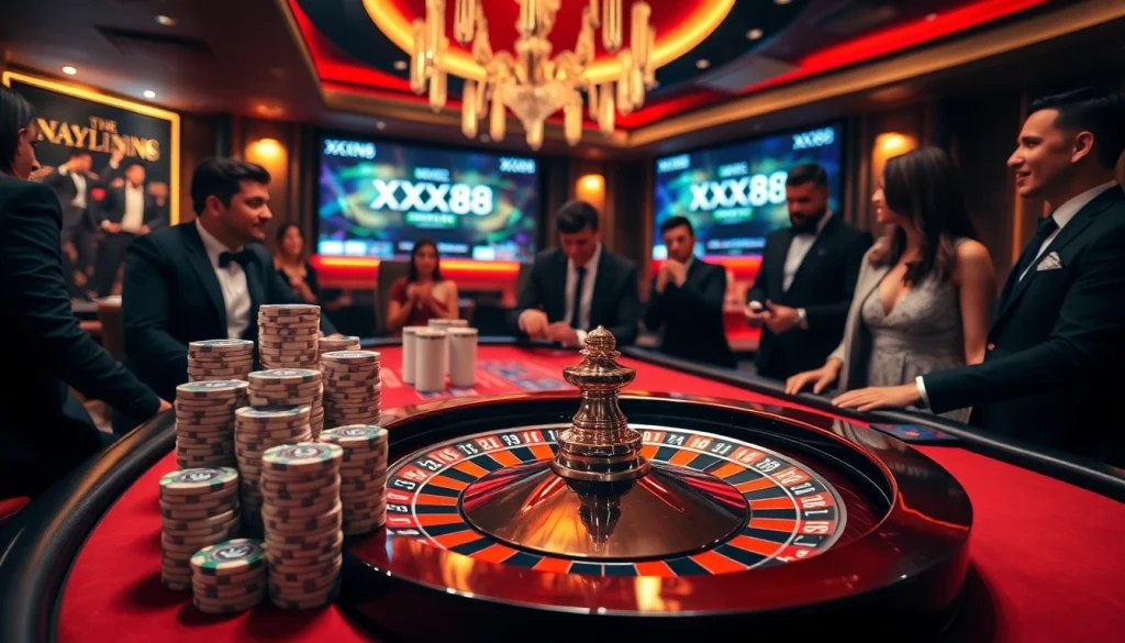 Experience strategic gaming at XX88 with a premium casino atmosphere and engaging players.