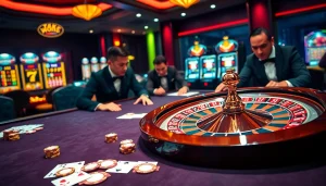 Experience the excitement of rikvip with vibrant casino tables and intense gameplay.