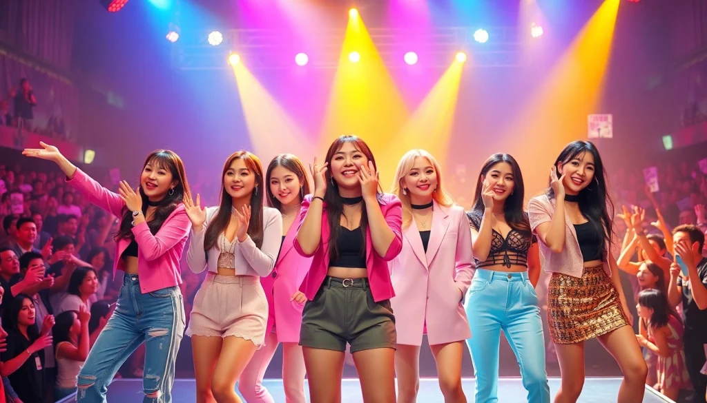 BLACKPINK performing live, showcasing the latest Blackpink news in an energetic concert setting.