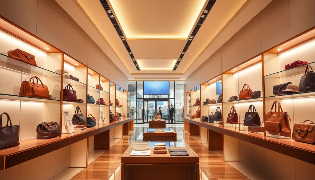 레플리카쇼핑몰에서 고퀄리티 명품 아이템을 진열한 모습